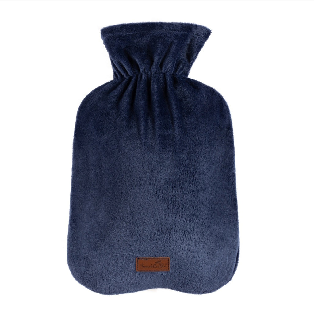 Hot Water Bottle Cover ~ Navy