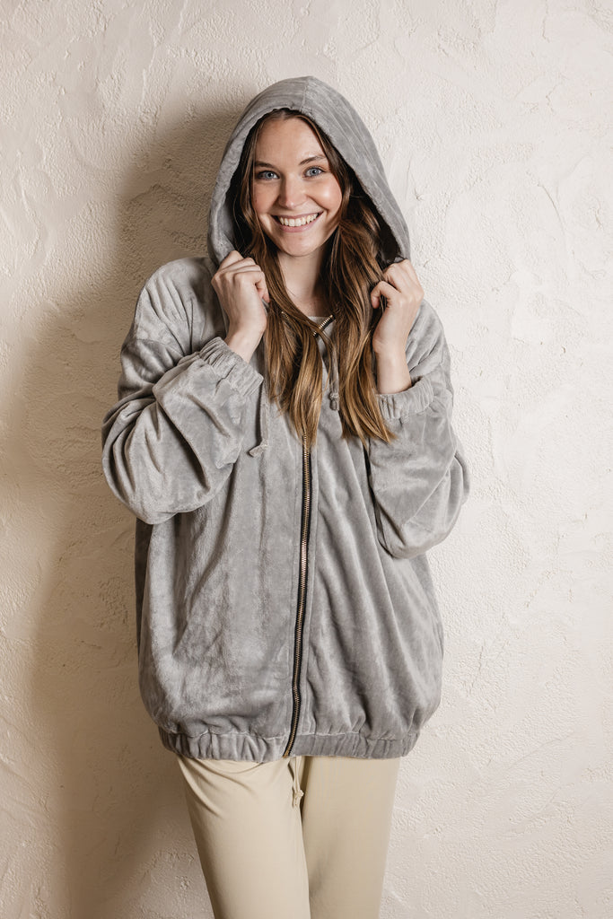 CoziBee Zipper PETITE Light Grey