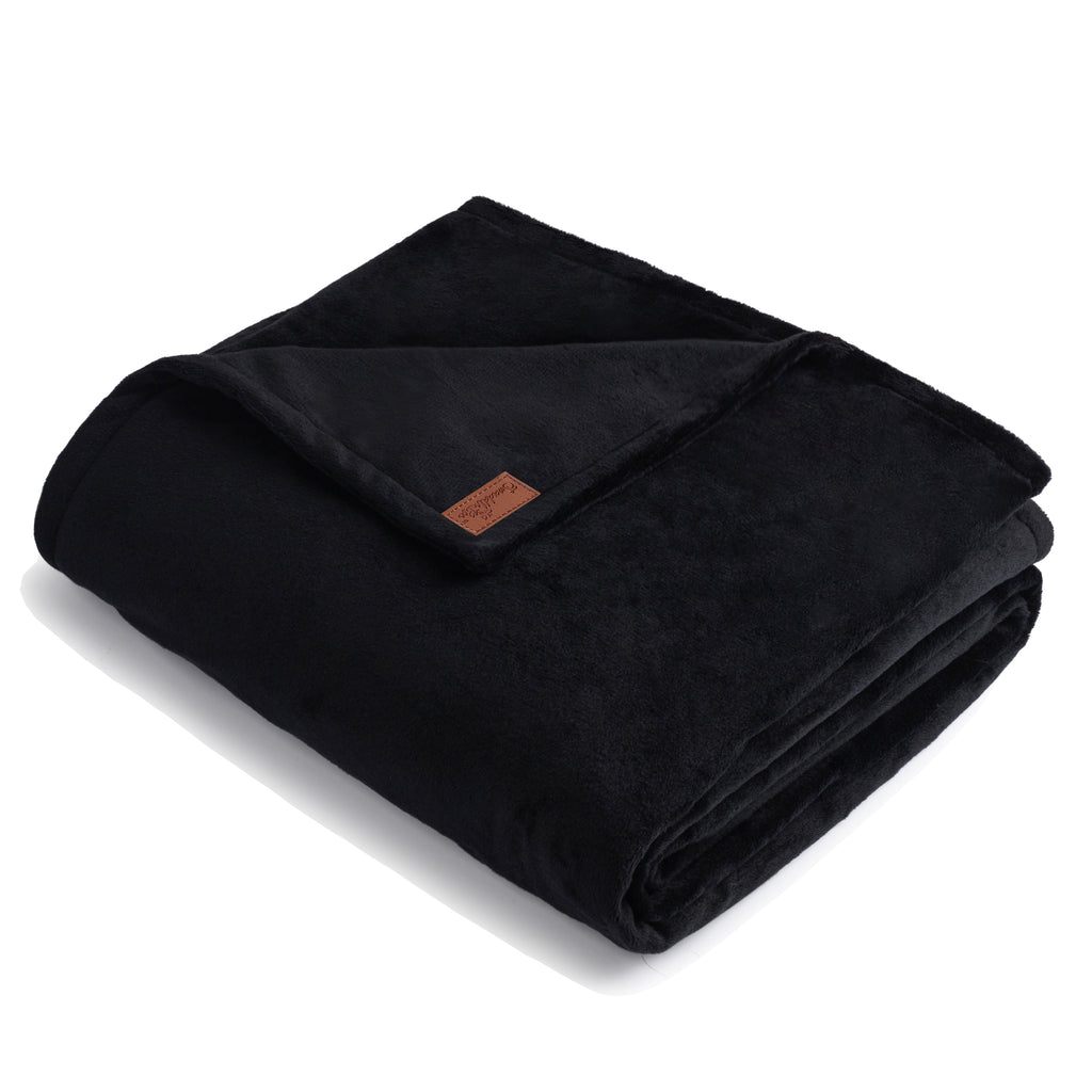 MegaBee Throw Blanket ~ Black