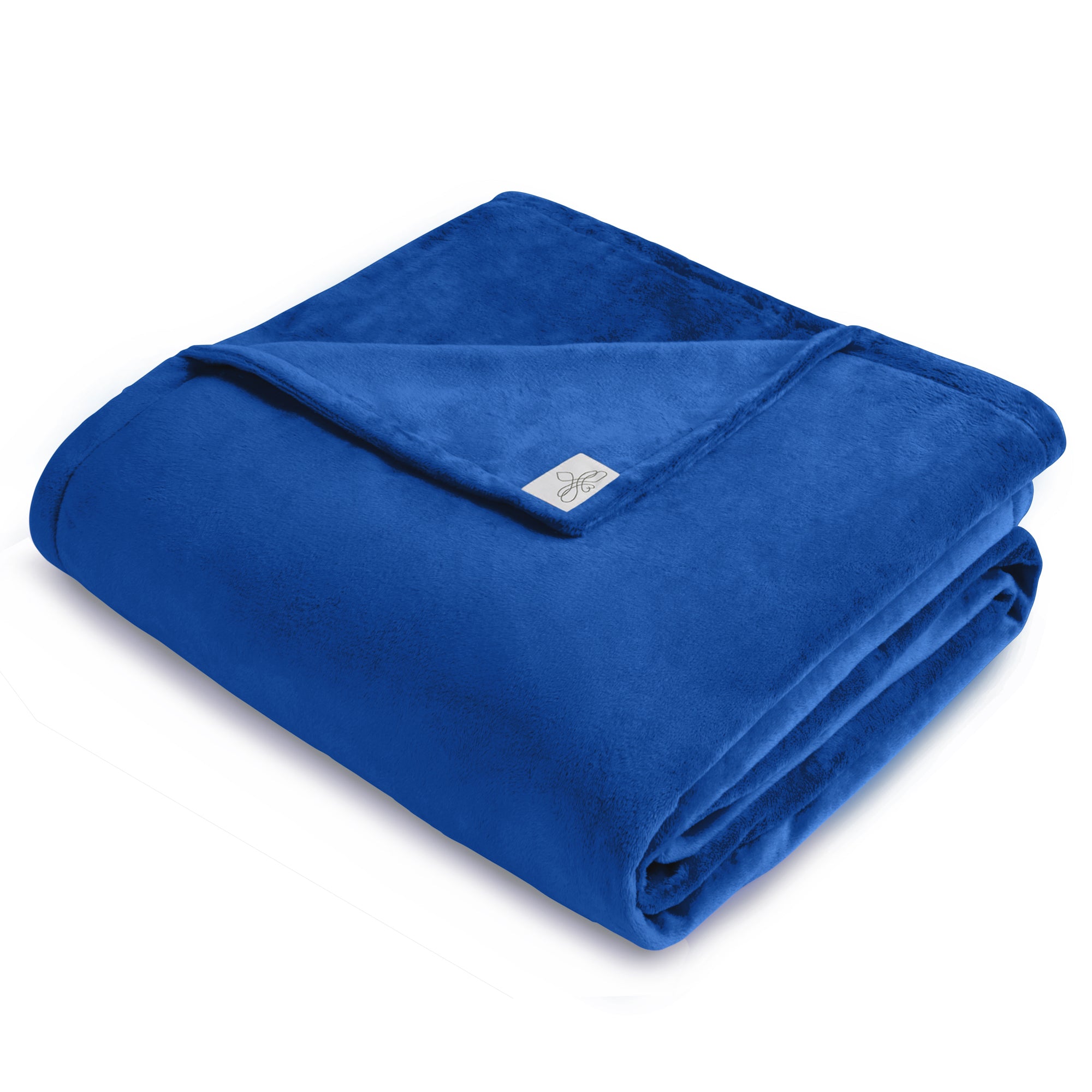 BiggerBee Throw Blanket Royal Blue – Swaddle Bee