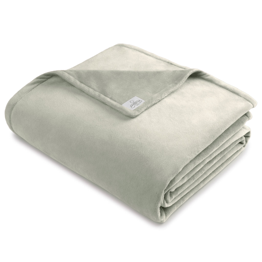 Sample Sale BiggerBee Throw Blanket ~ Sage