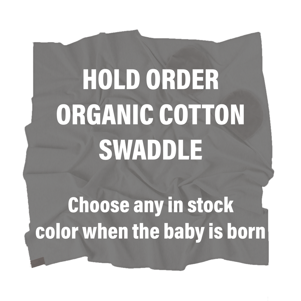 HOLD Organic Cotton Swaddle Blanket