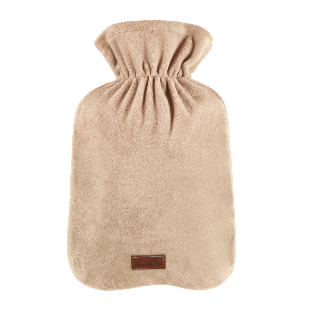 Hot Water Bottle Cover ~ Camel