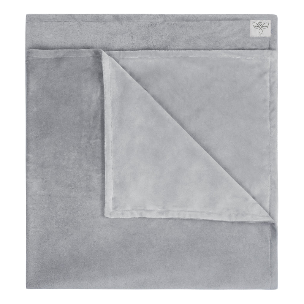 Sample Sale MinkyBee Stroller Blanket ~ Grey