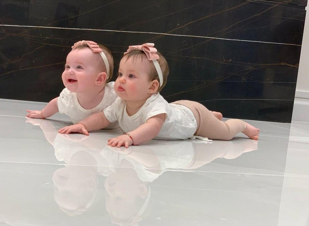 Thin Velour Headbands Swaddle Bee