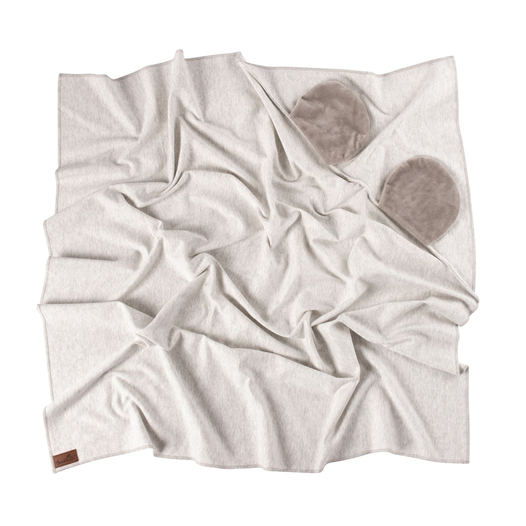 Organic Cotton Swaddle Blanket~ Grey