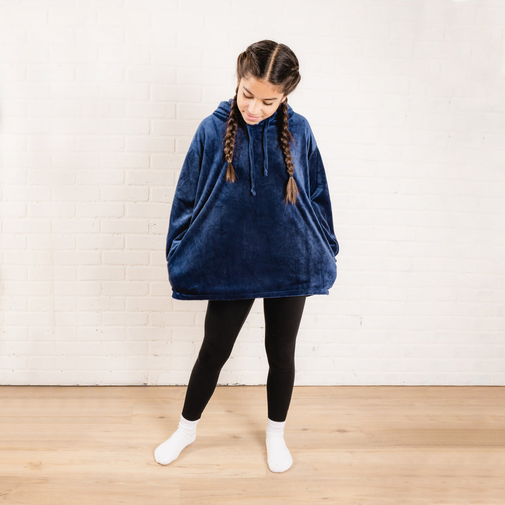 CoziBee KIDS Navy WITHOUT DRAWSTRINGS Swaddle Bee