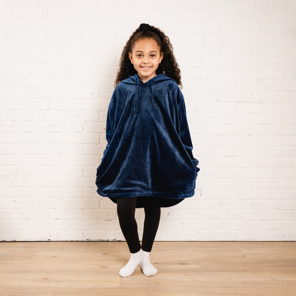 CoziBee KIDS Navy WITHOUT DRAWSTRINGS Swaddle Bee