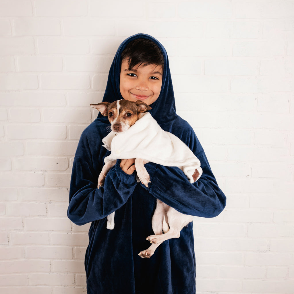 CoziBee KIDS Navy WITHOUT DRAWSTRINGS Swaddle Bee