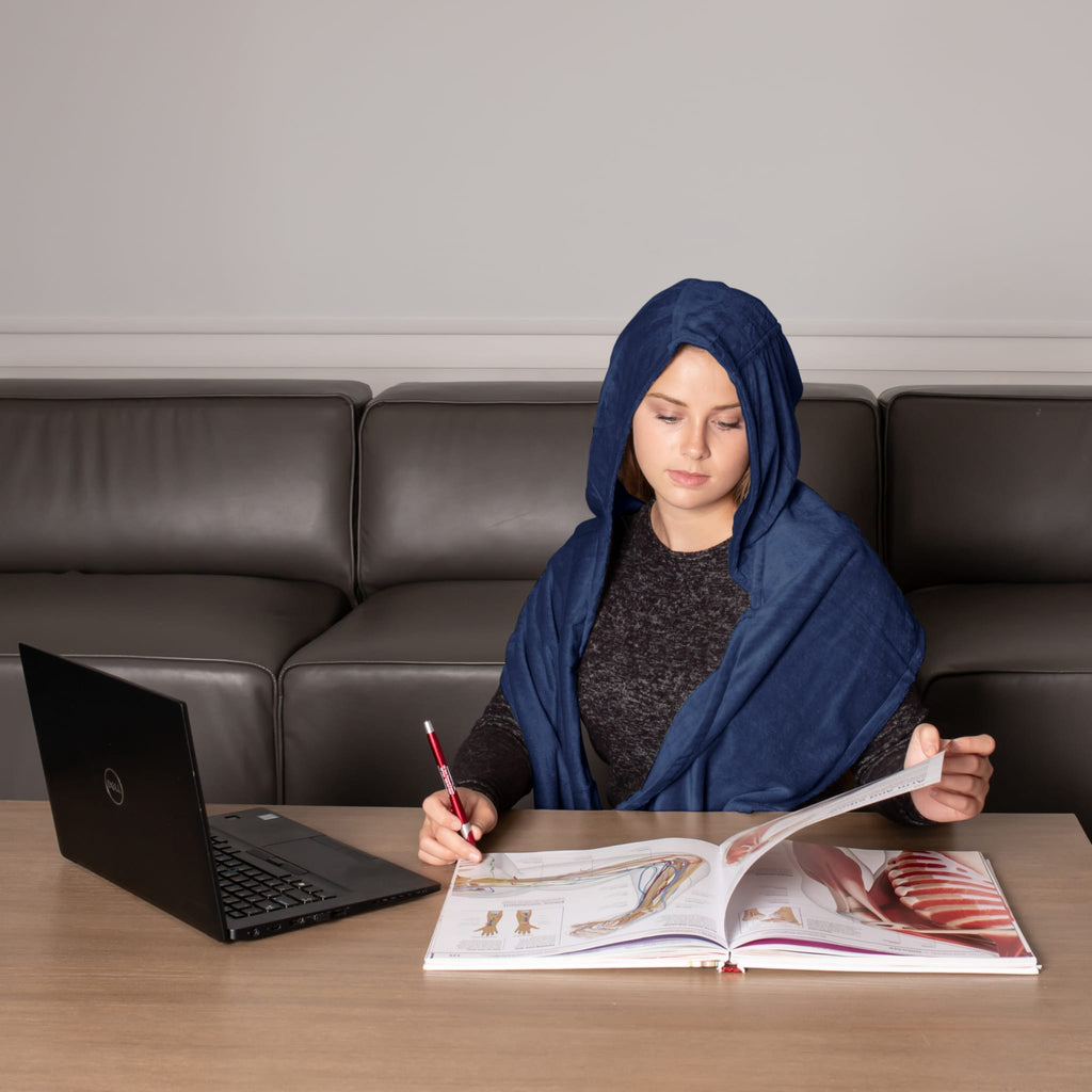ScarfieBee Cozy Headscarf in Navy