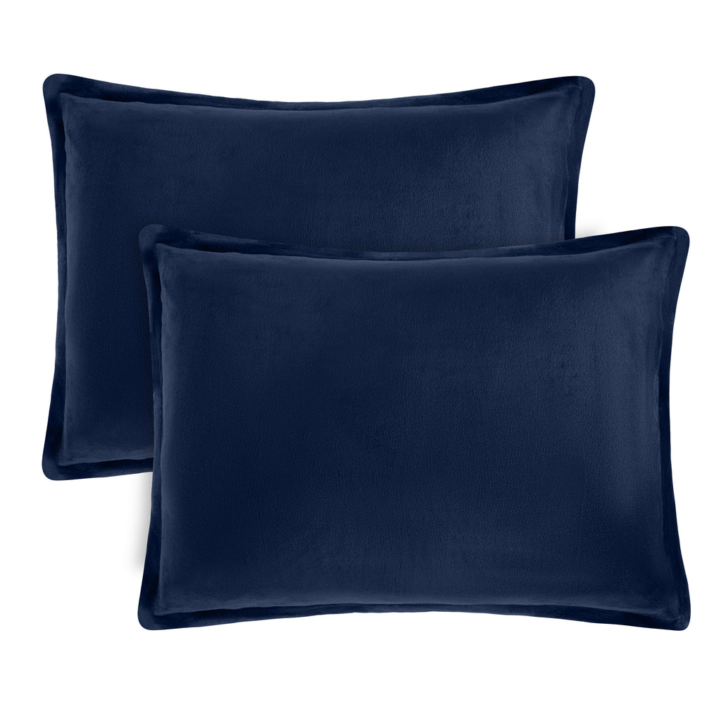 PillowBee Cases Regular Size Navy (2 Pack)