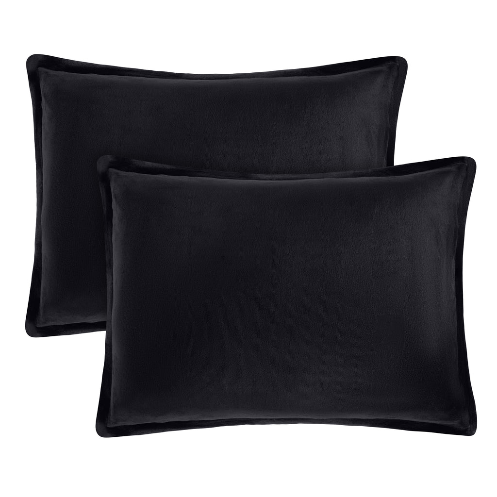 PillowBee Cases Regular Size Black (2 Pack)