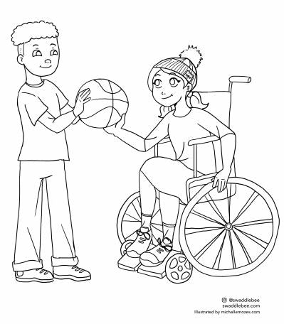 Swaddle Bee Coloring Book Free Printable Page 4